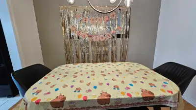 Free party balloons and birthday sign , View more