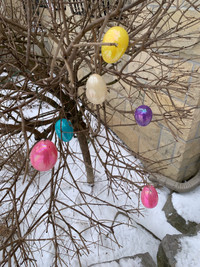 Easter eggs to hang 
