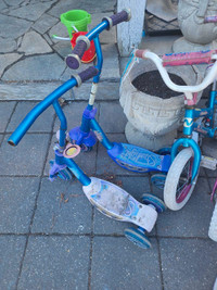 Free kids bike and scooter 
