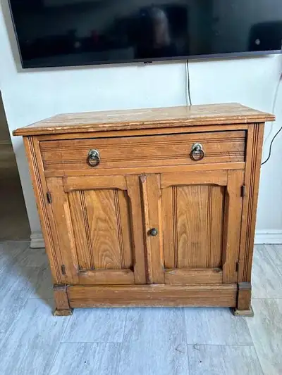 Solid Oak Sideboard Cabinet, View more