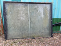 Window glass for greenhouse or reno