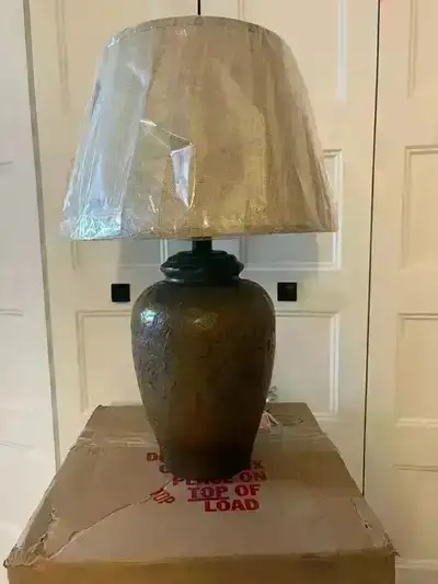 New Table Lamp, height 26.5" =, View more