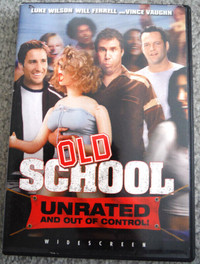 OLD SCHOOL (UNRATED AND OUT OF CONTROL) VERSION DVD MOVIE !!!
