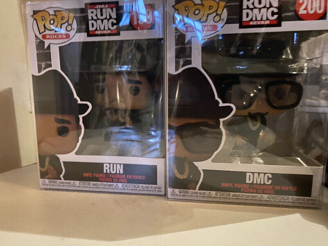 FUNKO POP! Run DMC Jam Master Jay DMC RUN figures in Toys & Games in Hamilton - Image 3