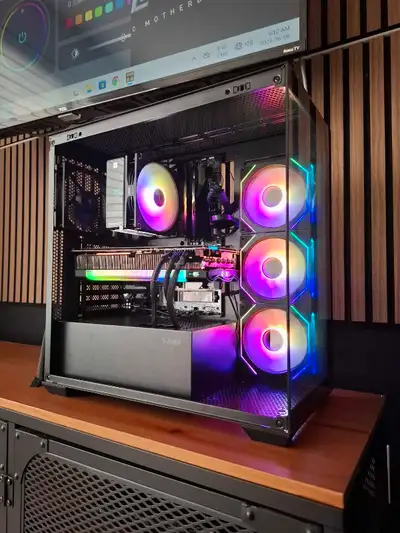Performance gaming PC Ryzen 7 9700X AM5 Thermalright Assassin X display Vaper Patriot 16x2 32g ddr5...