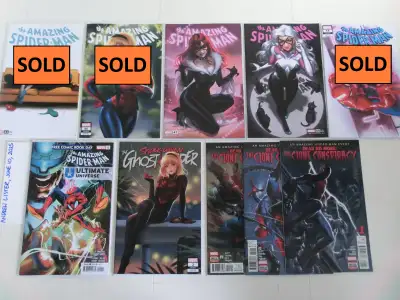 ASM! Spider-Man Blue! Ghost Spider! Spectacular Spidey!, View more