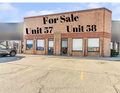 Introducing a premier commercial opportunity at Units 57 & 58, 173 Advance Boulevard, Brampton, stra...