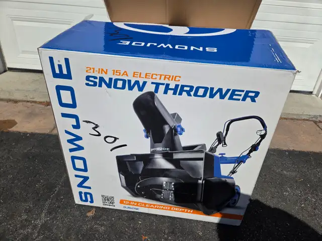 Souffleuse électrique Snow Joe 21`` in Lawnmowers & Leaf Blowers in West Island - Image 5