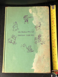 RARE The collected poems of Freddy the pig Knopf first edition