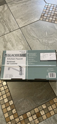 Glacier bay washroom faucet chrome finish