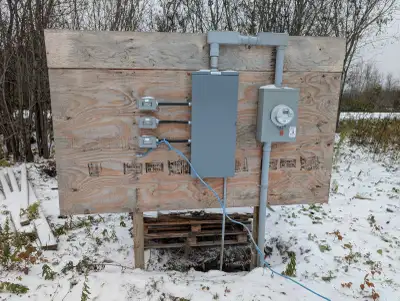 This is a 2 acre country lot. Hydro has been brought to the property, with a 200 AMP service outdoor...