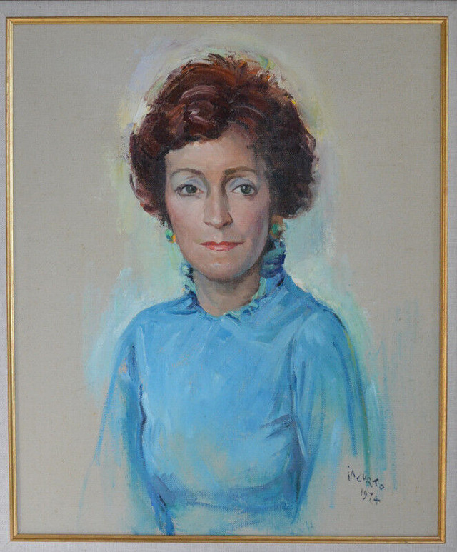 IACURTO, Francesco RCA (1908-2001)Oil on canvas Painting (1974) in Arts & Collectibles in Gatineau - Image 2