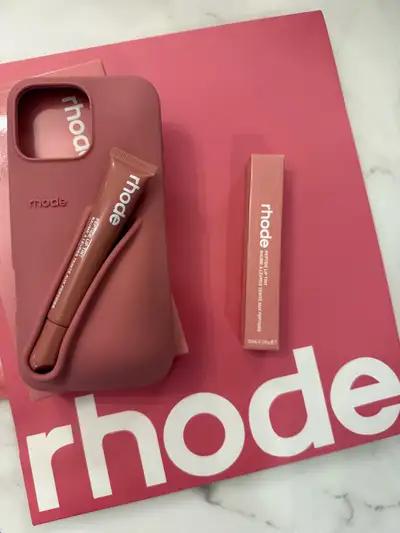 Rhode iPhone 16 Pro Max case with Lip Tint authentic , View more