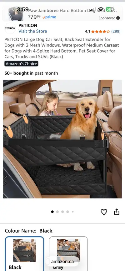 Dog car seat, View more