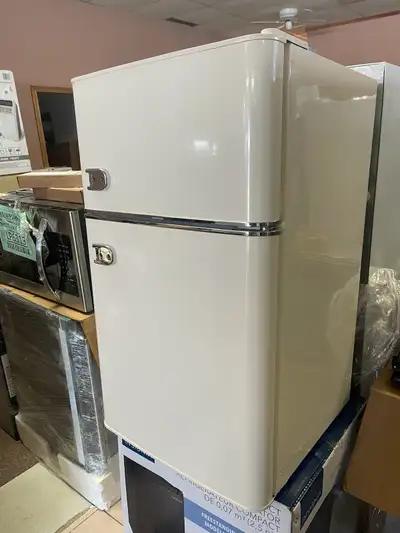 Insignia Retro 3.1 cu. ft. Mini Fridge with Top Freezer, View more