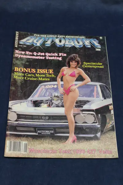 Car Collector Magazine Autobuff June 1985 Adult Auto Enthuslast, View more