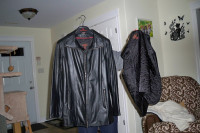 Brand New Danier Black Leather Jacket - Size M