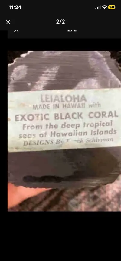 Negotiable Leialoha Black Coral Bust, View more