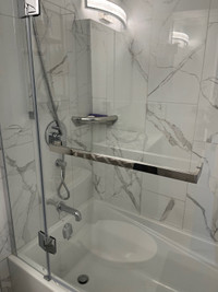Frameless shower doors 8mm