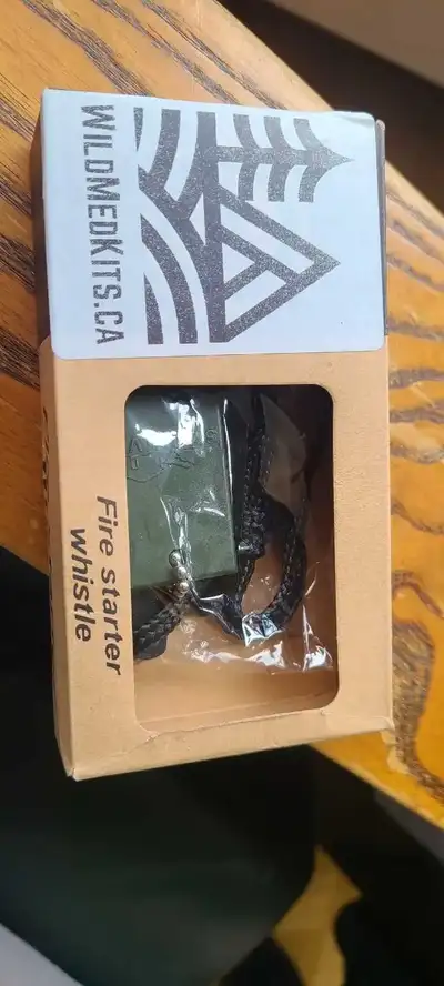WildMedKits SURVIVE Fire Starter Whistle, View more