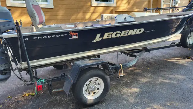 Chaloupe legend prosport 16 pied in Powerboats & Motorboats in Laurentides - Image 3