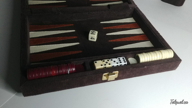 Petit Backgammon en Corde du Roi dans Jouets et jeux  à Longueuil/Rive Sud - Image 4