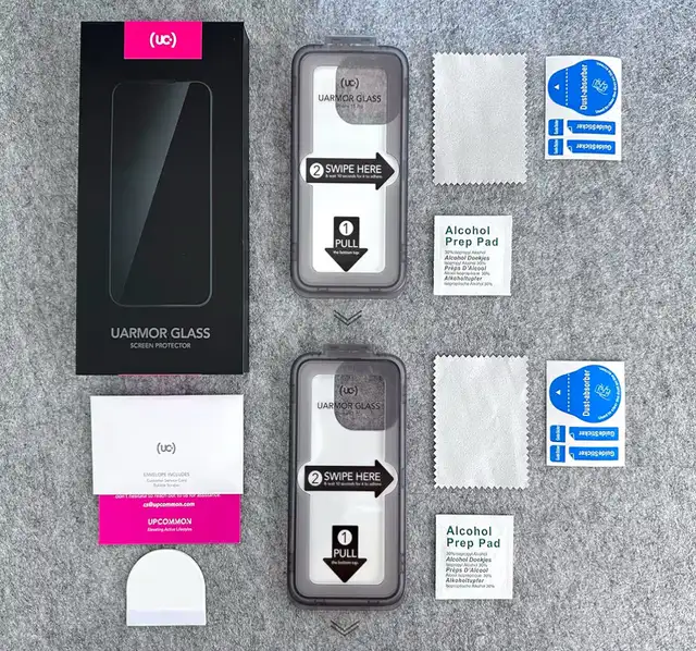 UARMOR HD Clear Screen Protector, 9H Tempered Glass - NEW in Cell Phones in Kitchener / Waterloo - Image 8