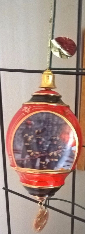 Courage Under Fire HONOR Ornament Fireman Firefighter in Arts & Collectibles in Oshawa / Durham Region - Image 2