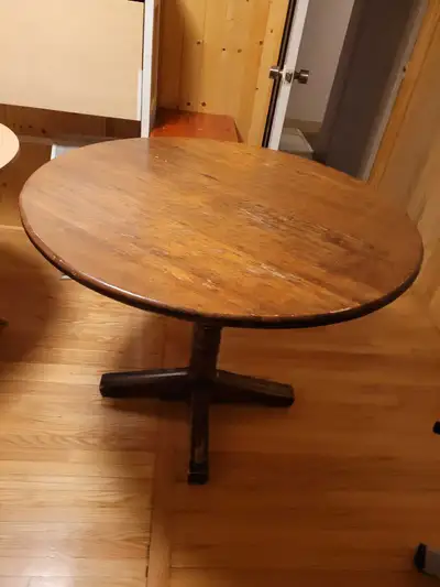 Wood Table Round, View more