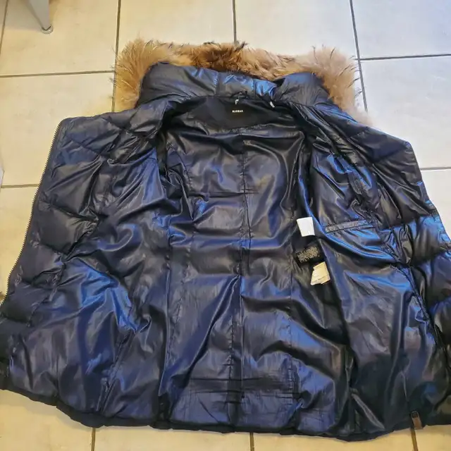 Rudsak Jacket Full Length With Leather and Real Fur in Women's - Tops & Outerwear in Markham / York Region - Image 7