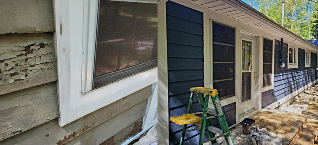EXTERIOR STAINING, PAINTING AND PRESSURE WASHING. in Painters & Painting in North Bay - Image 2