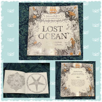 Lost Ocean Coloring Book