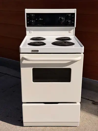 Frigidaire Electric Stove – White (Coil Top) 24”, View more