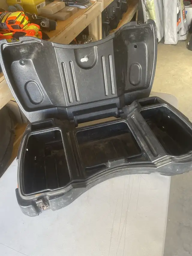 SOLD - ATV Front Rack Cargo Box - Locking, Fits Most Quads | Fishing ...