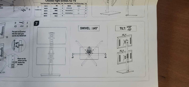 Dual Monitor Stand in Monitors in Dartmouth - Image 3