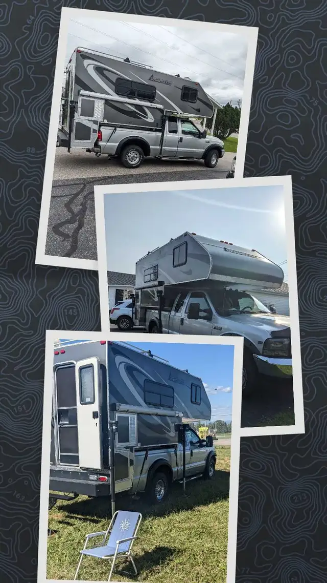 Campeur Porté 2016 Camp Lite 8.5 TC boîte 6.5 pi et camion ford in RVs & Motorhomes in Saguenay - Image 2