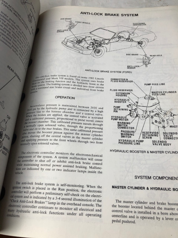 1965 -1985 BRAKE SERVICE MANUAL DOMESTIC & IMPORT CARS #M0089 in Textbooks in Edmonton - Image 3