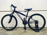 Devinci Ewoc aluminum mountain bike front suspension 24” wheels 