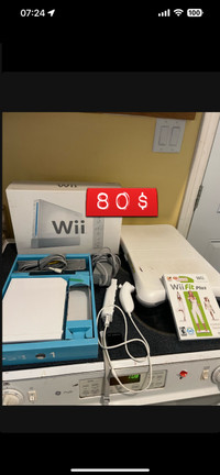 Nintendo Wii avec planche et manette 