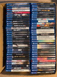 Sony PS4 games for sale – OPEN AD FOR PRICING