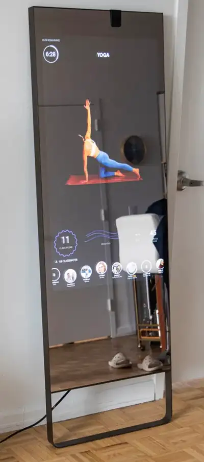 Lululemon mirror with all the accessories, View more