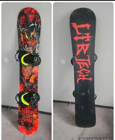 New 169cm Libtech Snowboard & Union Bindings (rode, View more