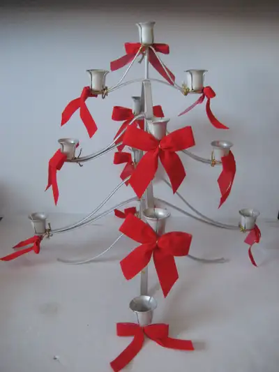 Folding Christmas candle holder, View more