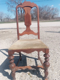 5 antique chairs