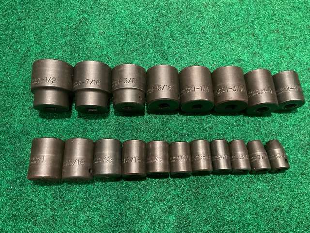 Proto 1/2 Drive,  6 pt. , Impact  Socket set in Hand Tools in Kingston