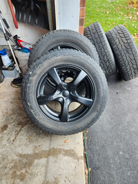 18" 5 X 127 tires and Rims OBO