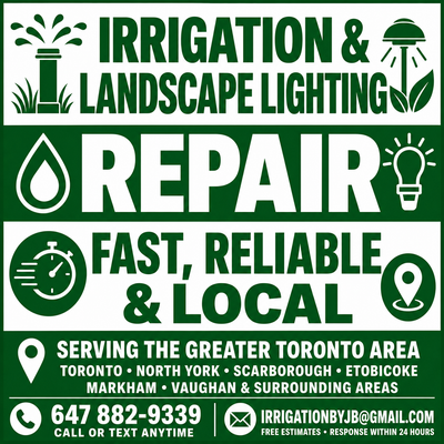 Sprinkler Service - Irrigation/Landscape Lighting Technician, View more