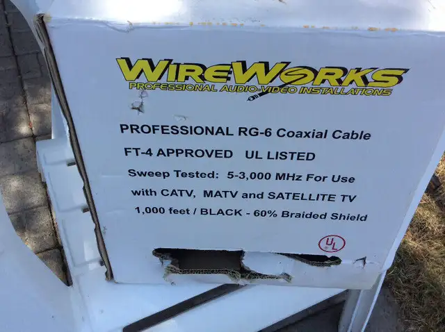 RG6 cable wire in General Electronics in Fredericton - Image 3