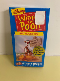 Disney Winnie the Pooh and Tigger too Storybook Classics VHS