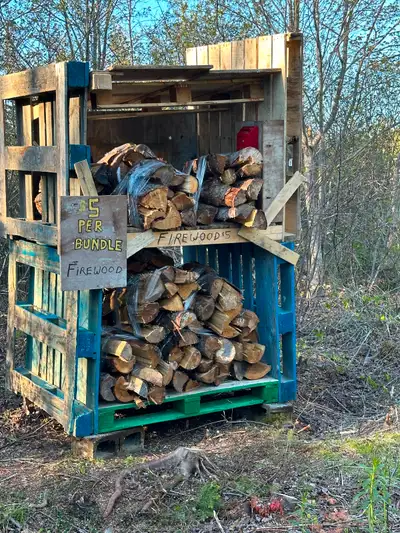 $5 bundles of firewood, View more